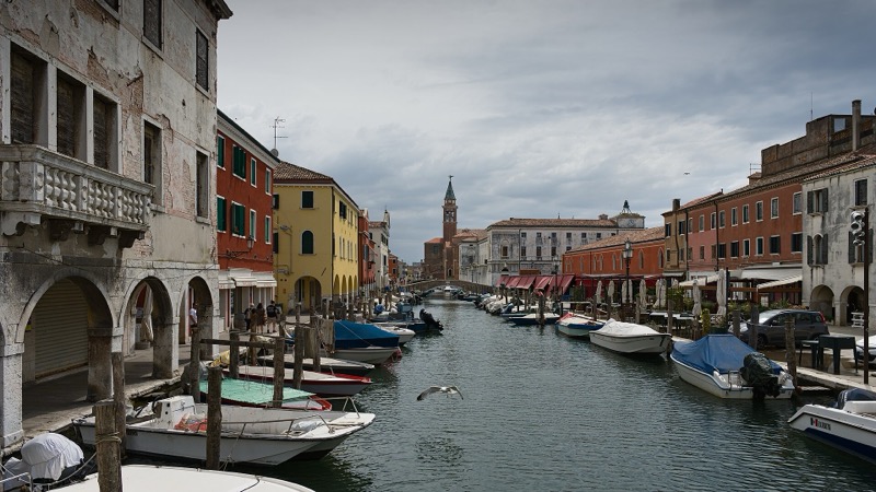 The Canal Vena in Chioggia